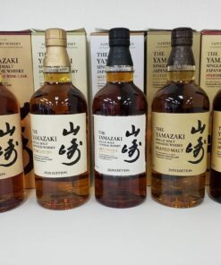 Yamazaki 2020 Full Set – Peated Malt, Mizunara, Puncheon, Bordeaux Wine Cask & Spanish Oak